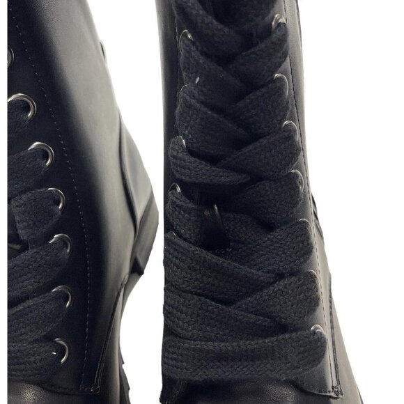 CAPEZIO 610W Flat Combat Boot Women's Size 6M Black Lace Up Zipper Dance Sneaker - Picture 6 of 11